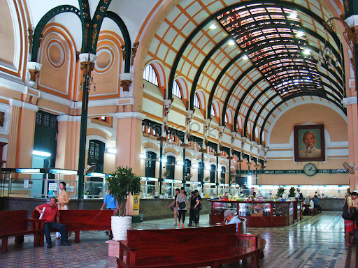 Bưu điện trung tâm Sài Gòn - Chỗ vui chơi ở Sài Gòn