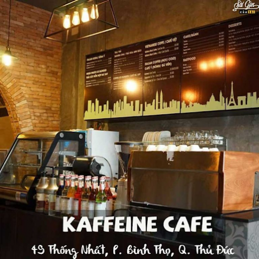 Kaffeine Cafe - Quán cà phê đẹp ở Thủ Đức