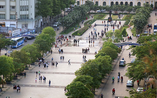 Phố đi bộ Nguyễn Huệ - Những nơi nên đi ở Sài Gòn