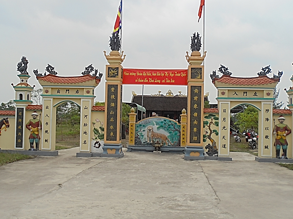 Đền Khai Long thờ Ngô Xương Xí - Vị vua cuối cùng của triều nhà Ngô ở Nghệ An