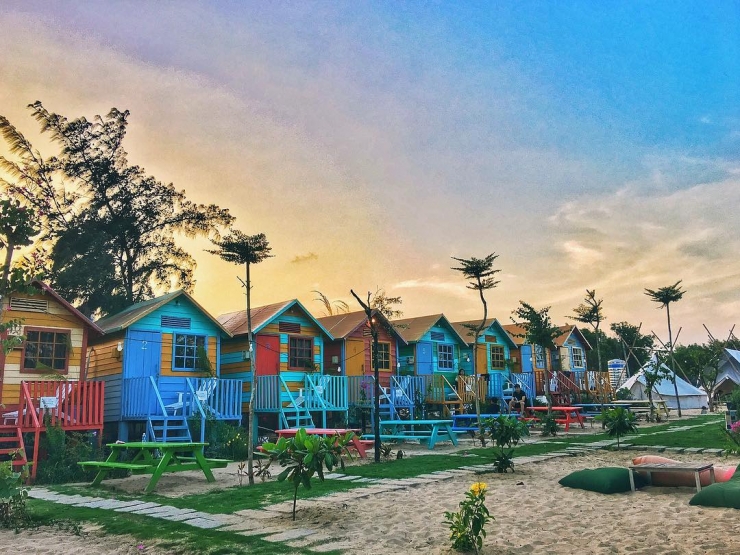 Review Coco Beach Lagi Bình Thuận - Xứ sở đầy màu sắc