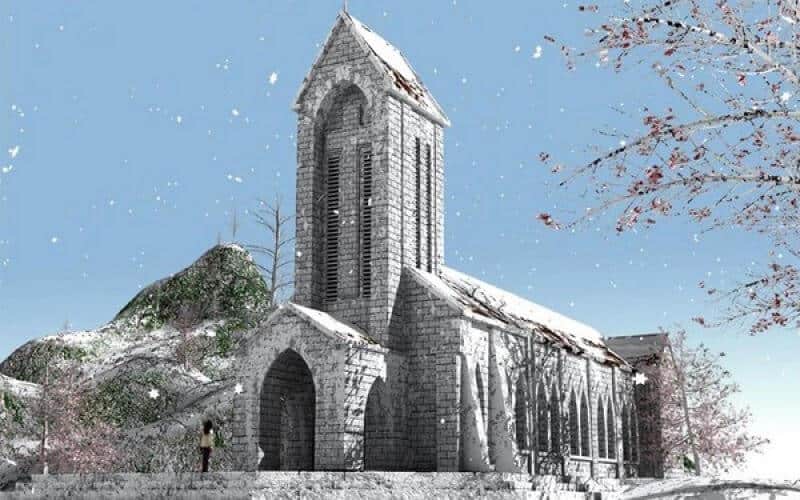 Review Nhà thờ đá Sapa – Nơi quy tụ hàng nghìn góc sống ảo
