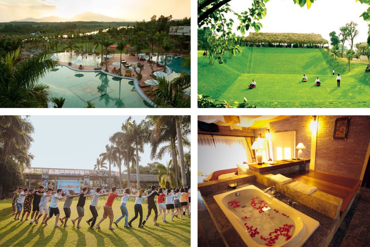 Resort Ba Vì giá rẻ có hồ bơi view đẹp gần vườn quốc gia