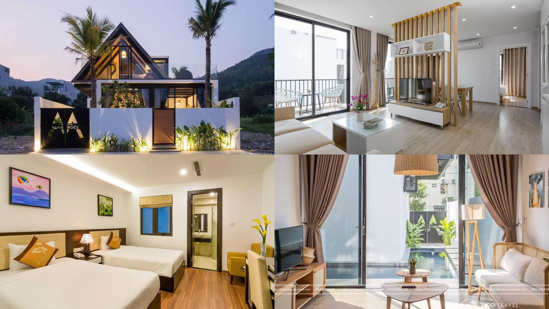 Top 20 Biệt thự villa Đà Nẵng giá rẻ view đẹp gần biển có hồ bơi
